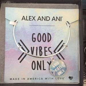 Alex and Ani Good Vibes Only Bracelet